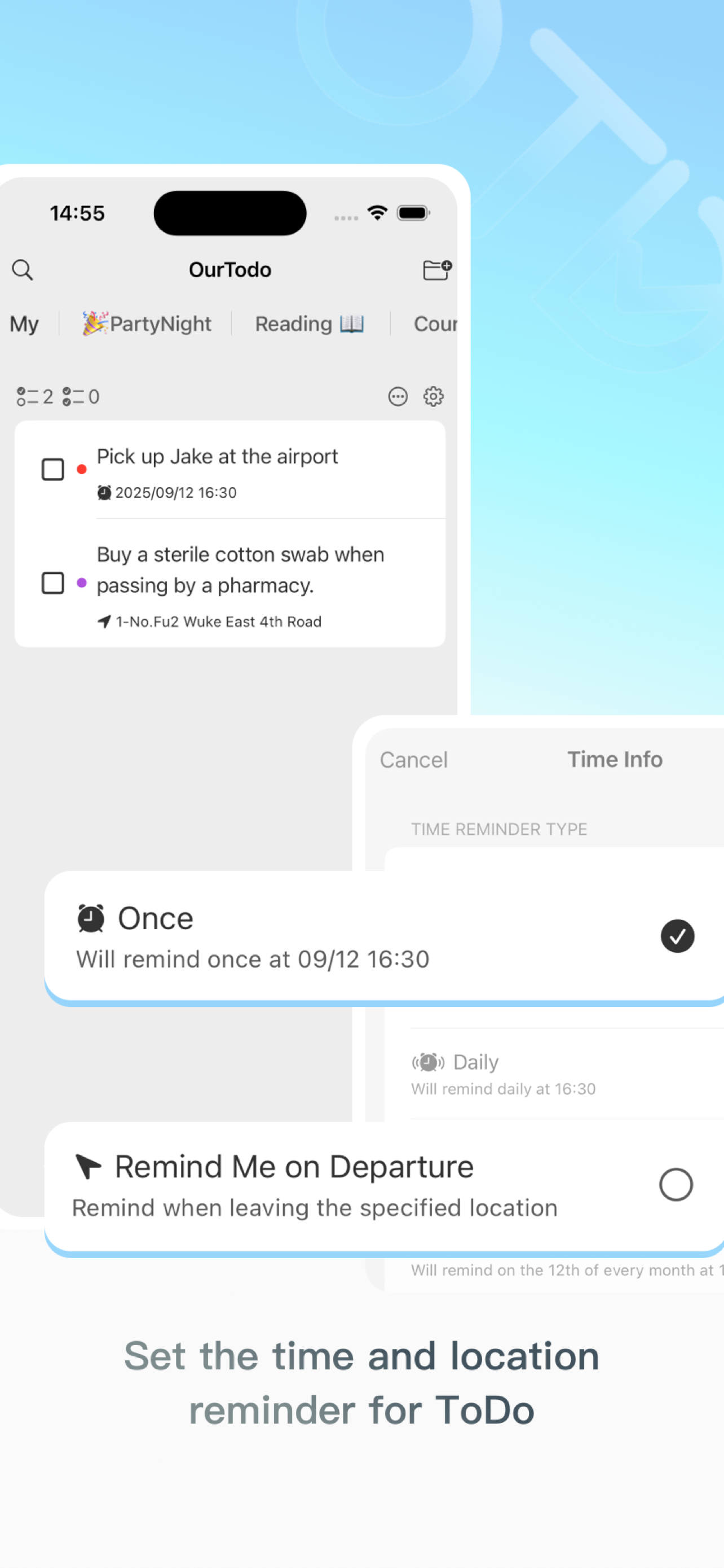 OurTodo App Screenshot
